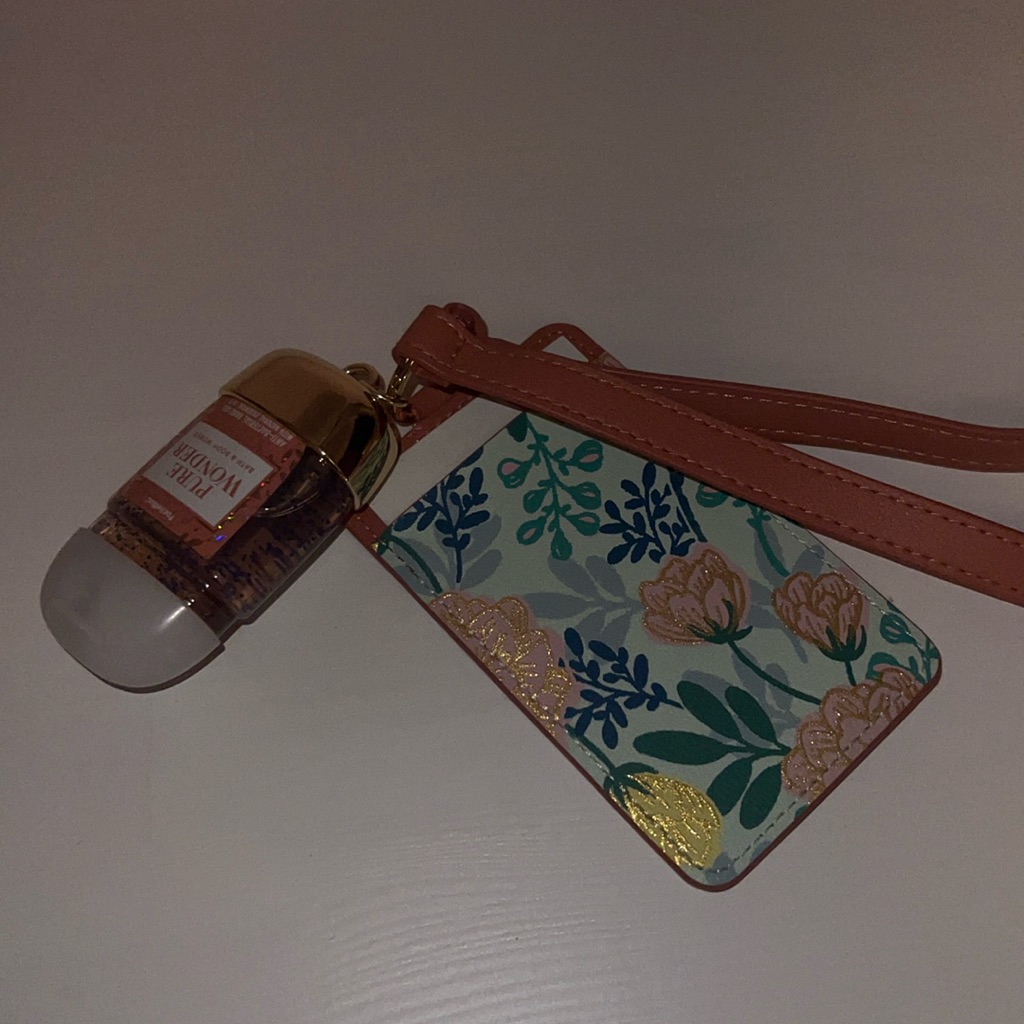 Bath And Body Works Lanyard Brand New With Hand Sanitizer